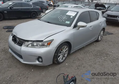 2012 Lexus Ct 200H Premium из США, поврежденный, VIN JTHKD5BH9C2048097
